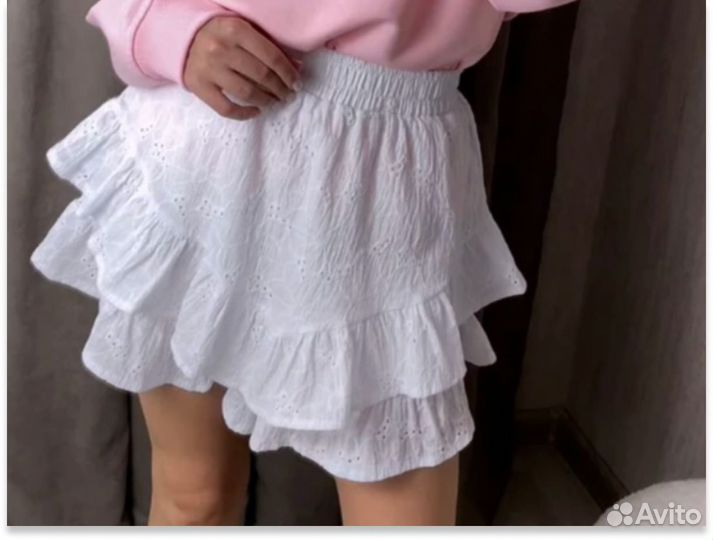 Юбка шорты мини