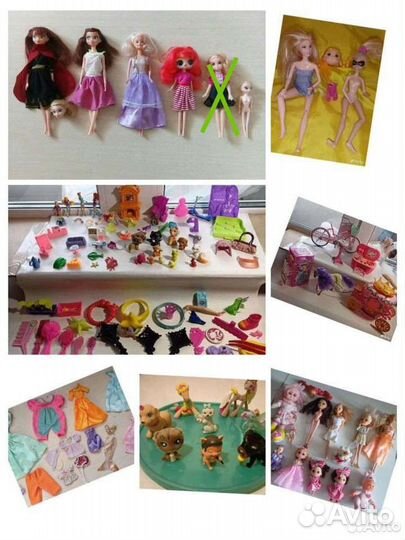 Барби+Конь/Карета+Мебель+Одежда+Аксессуары.PetShop