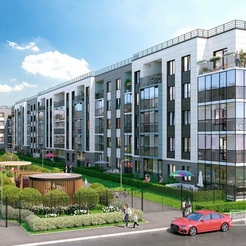 1-к. квартира, 34,7 м², 5/5 эт.