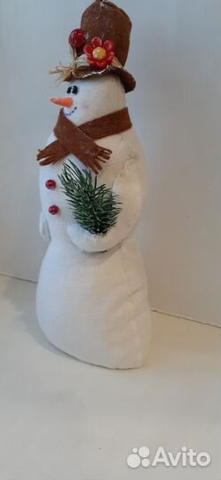 Поделка зимняя. Снеговик