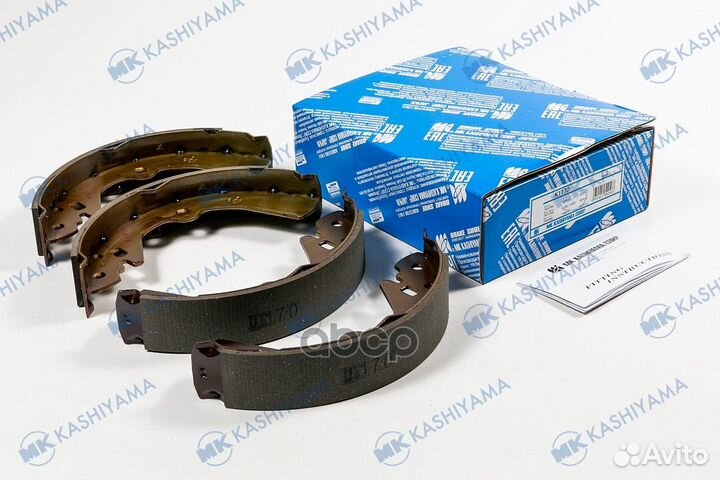 Колодки тормозные барабанные nissan pulsar,almera