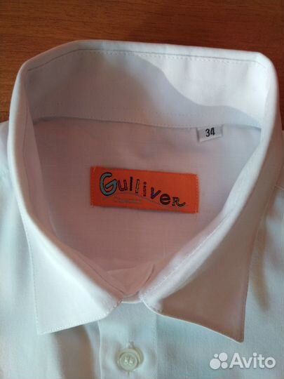 Рубашка на мальчика 146 рост Gulliver