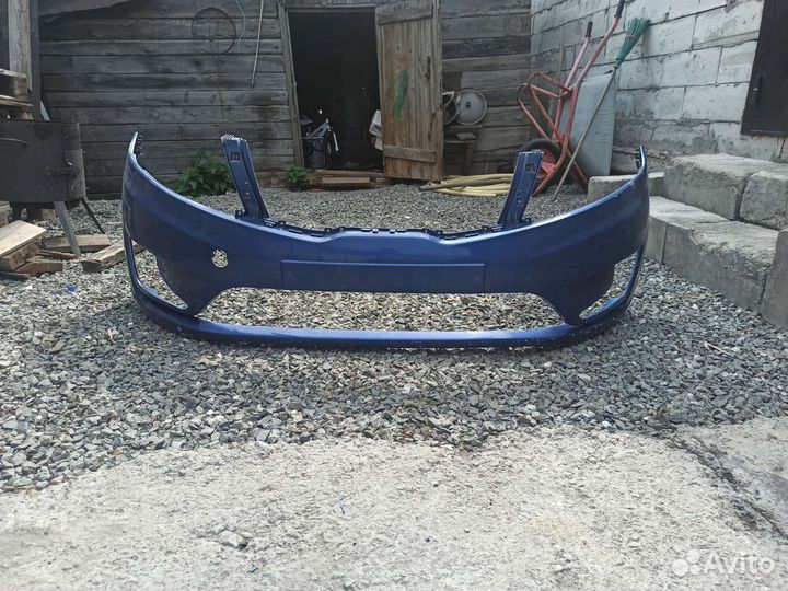 Оригинальный бампер Kia Rio 3 дорестайлинг