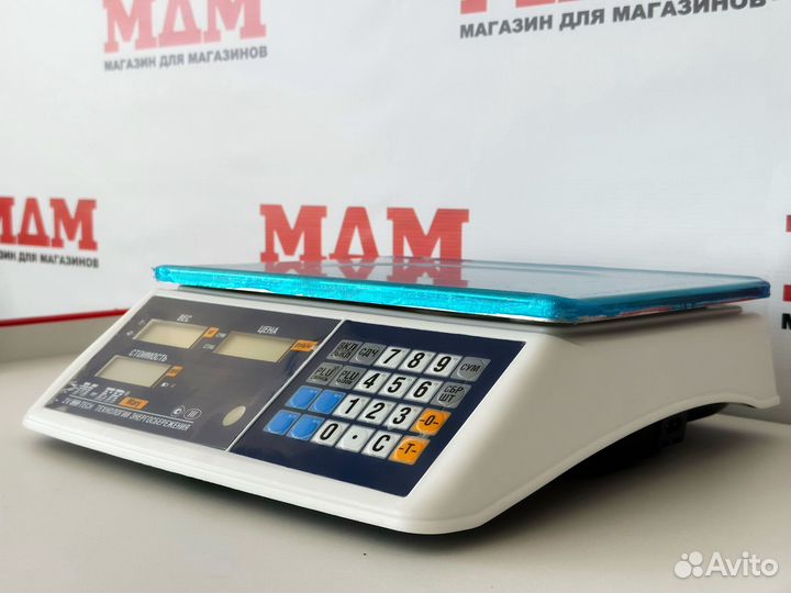 Весы торговые 15 кг гост M-ER