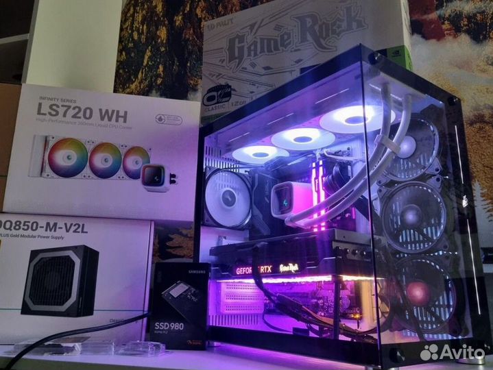 Игровой пк core intel core i5 13600kf/rtx 4070ti