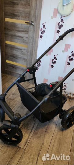 Коляска 3в1 Camarelo Picco Гранатовый меланж