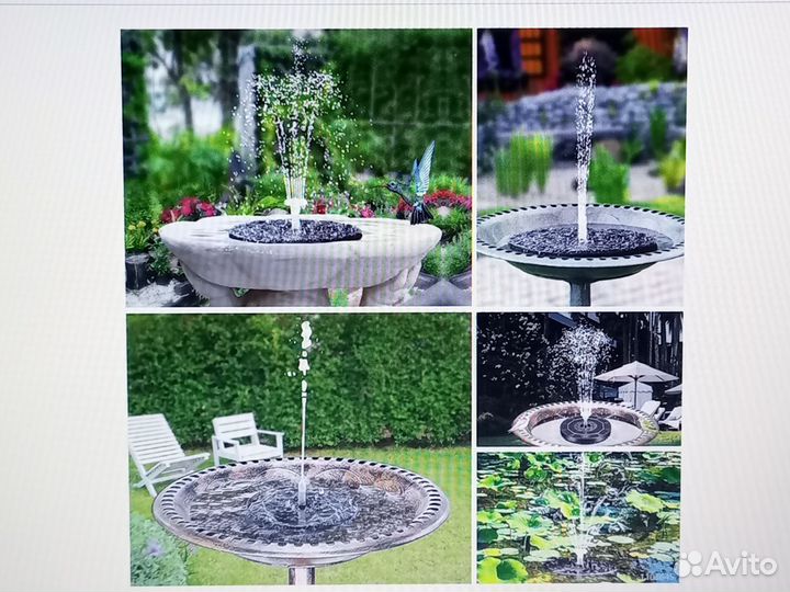 Фонтан садовый
