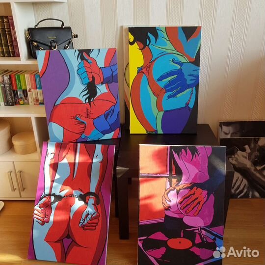 Картины эротика. Акрилом на холсте