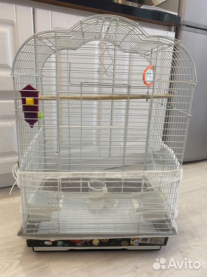 Клетка для среднего попугая