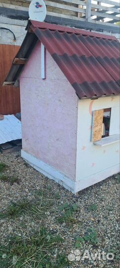 Детский деревянный домик для дачи