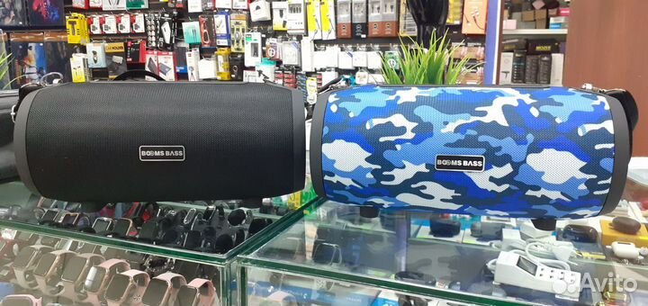 Блютуз колонка Booms Bass 30см Мощный звук