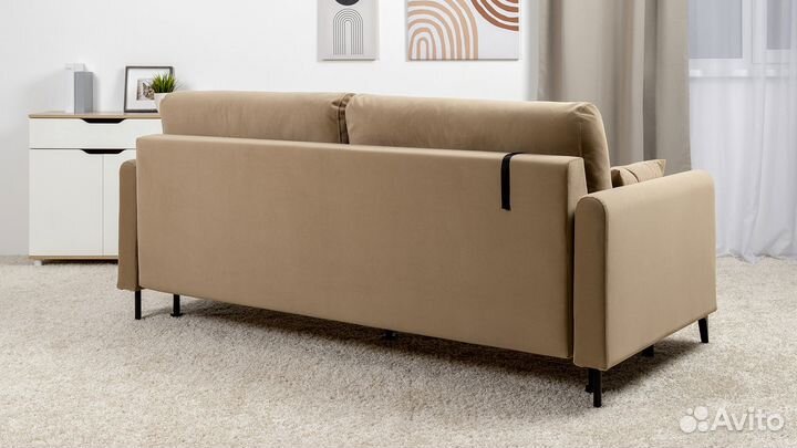Прямой раскладной диван