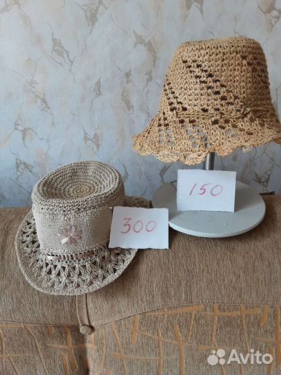 Шляпы женские летние 7 штук