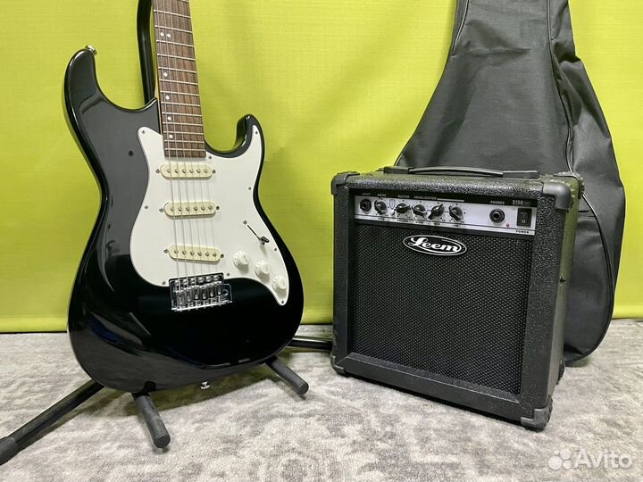 Электрогитара с комбиком
