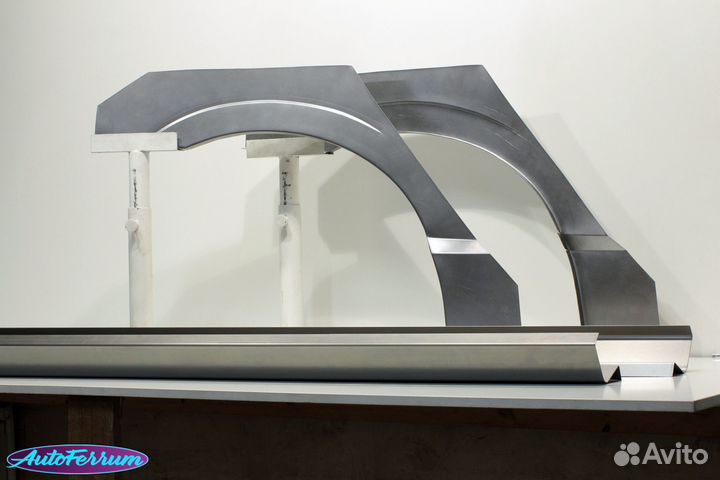 Honda Civic 4d ремкомплект задних арок и порогов