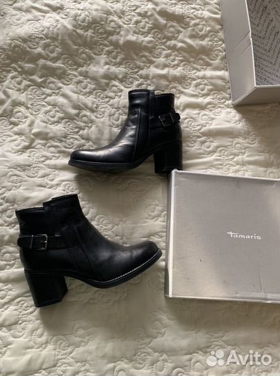 Ботильоны Tamaris натуральная кожа 39 размер