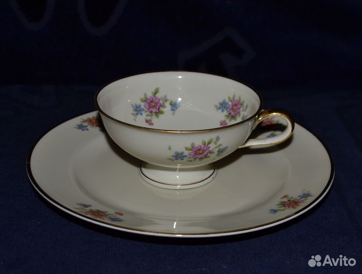 Чайная чашка и десертная тарелка Thomas Бавария