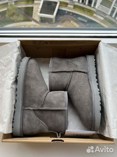 Угги женские UGG women'S classic mini II grey