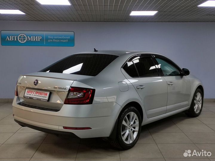 Skoda Octavia 1.8 AMT, 2017, 48 649 км