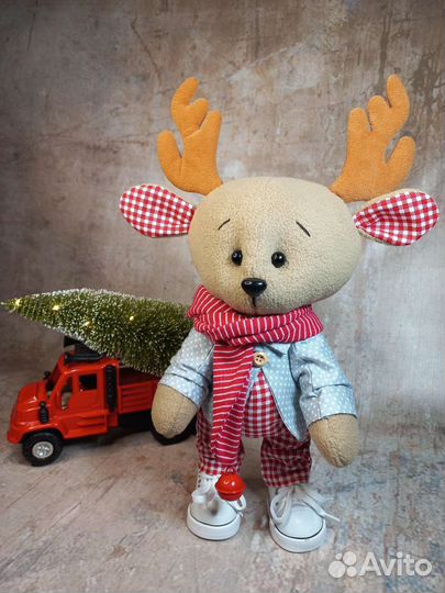 Мягкая игрушка Оленёнок