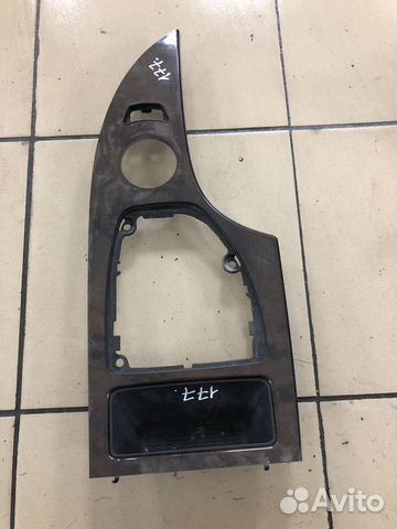 Накладка консоли АКПП BMW 5 E60 рестайлинг