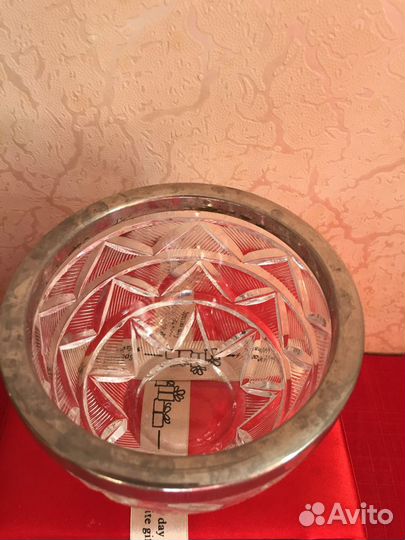 Хрустальная салатница СССР