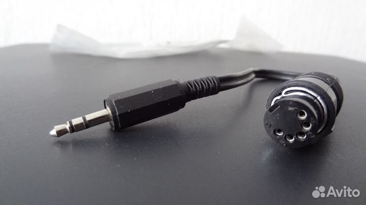 Переходник шнур DIN 5 pin (гнездо) - AUX 3.5мм