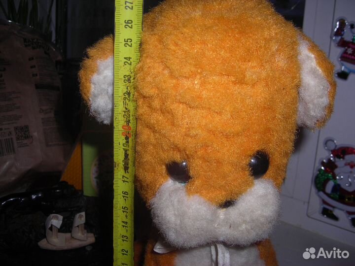 Тигр СССР меховая игрушка 70-х гг