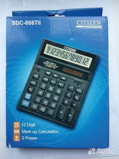Citizen SDC-888TII новый