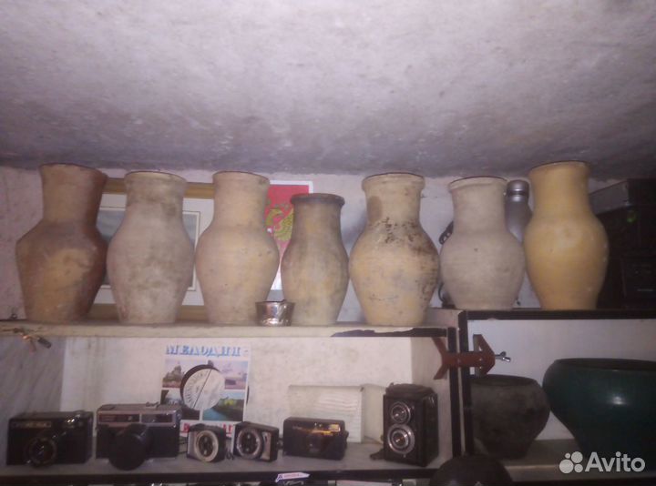 Старые глинянные крынки