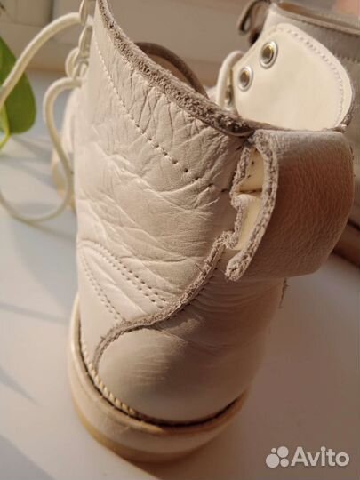 Ботинки кожаные 38 размер