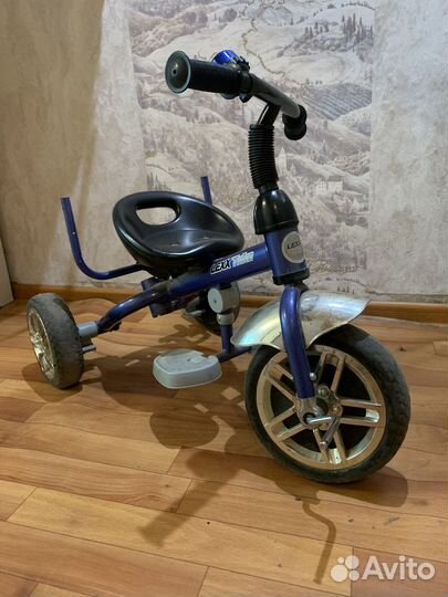 Детский велосипед с ручкой бу