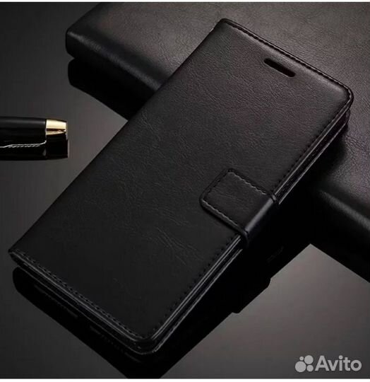 Чехол-книжка для Honor 8X Max, экокожа, новый