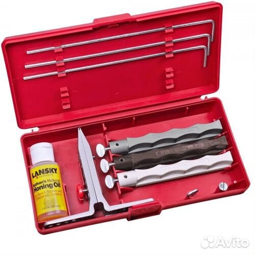 Набор для заточки Lansky Natural Arkansas lknat