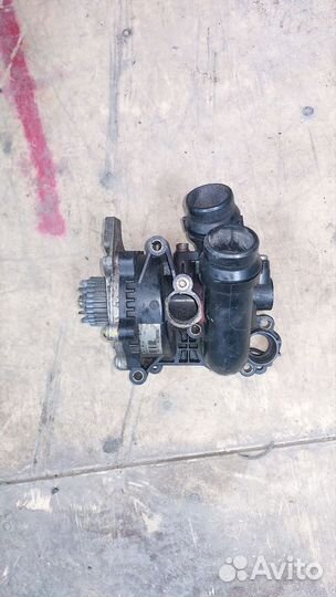 Корпус водяной помпы пежо партнер