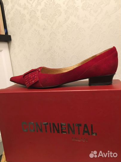 Балетки натуральная кожа 37-37.5