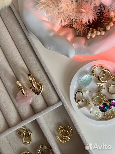 Серьги с подвесками