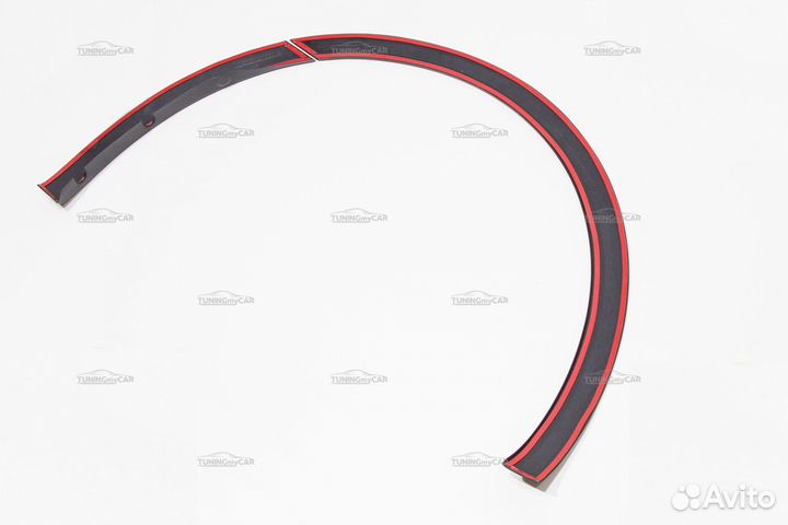 Накладки на колёсные арки KIA Rio седан 2011-2015