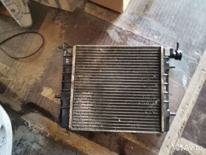 Радиатор охлаждения на hyundai accent МКПП