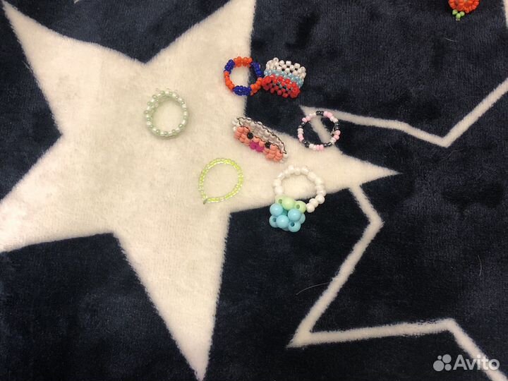 Кольца из бисера