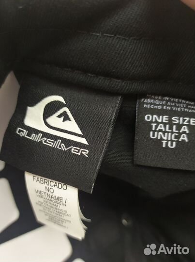 Кепка Quiksilver Logo черная (Оригинал)