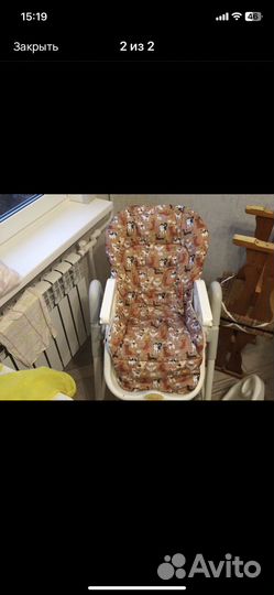 Пошив чехлов на детские стульчики