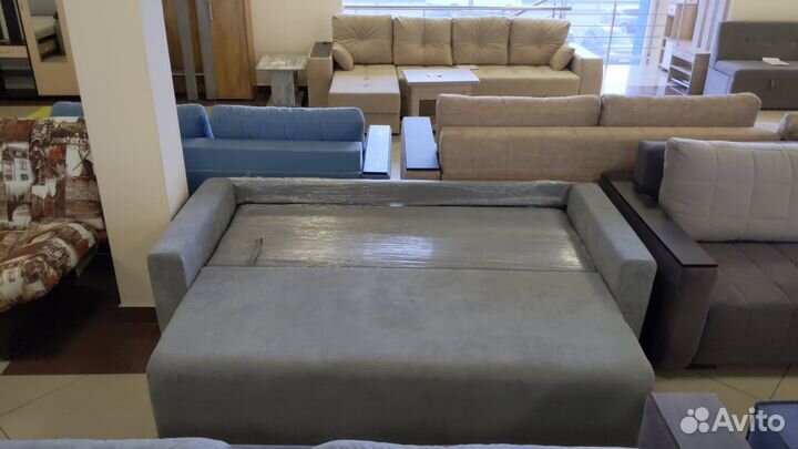 Диван еврокнижка нпб с подлокотниками