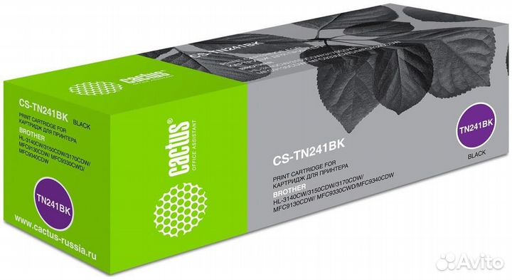 Картридж Cactus CS-TN241BK (836745) 1443694