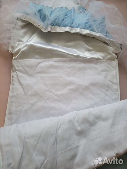 Комплект на выписку конверт на рождение