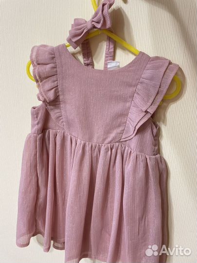 Детское нарядное платье hm