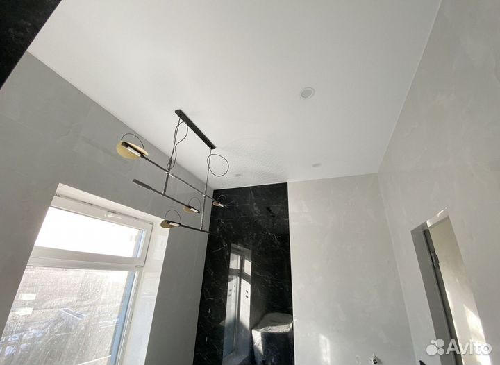 Натяжные потолки под ключ