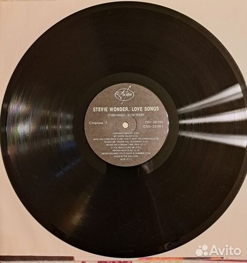 Стиви Уандер - Песни Любви (винил, LP)