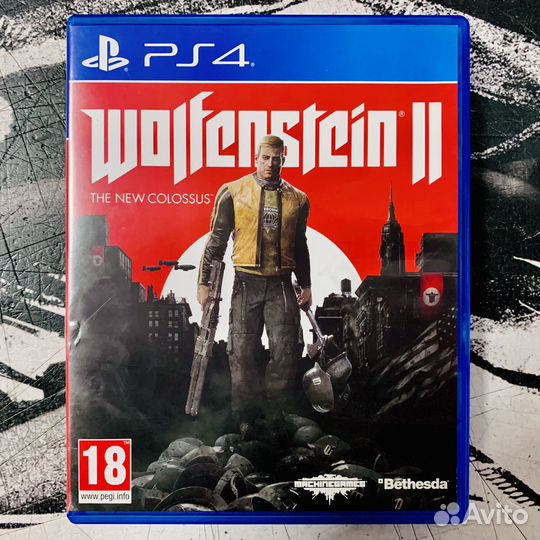Игра PS4 Wolfenstein II The New Colossus