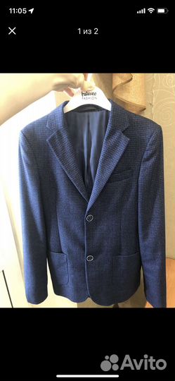 Пиджак на мальчика 158